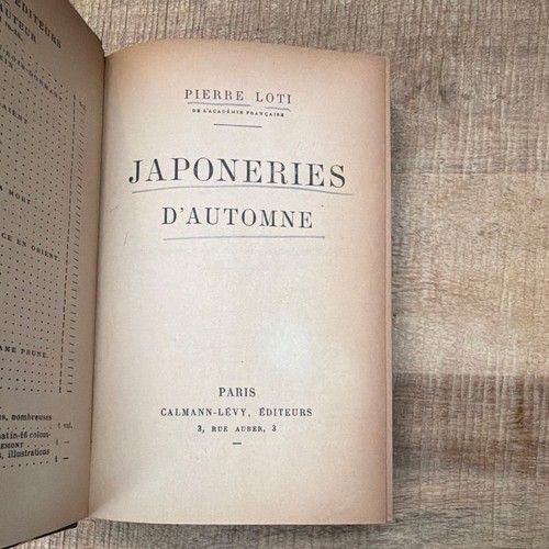 Pierre loti japoneries - pierre,