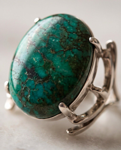 Grande anello turchese