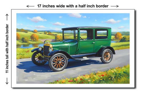 Ford 1927 poster 11x17 - ford,