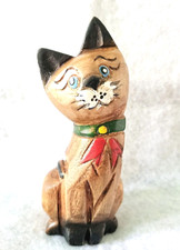 Statuina curiosa gatto sorriso