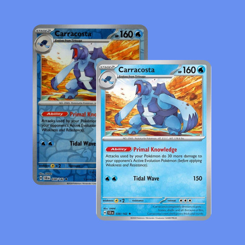 Pokémon tcg carracosta - pokémon,