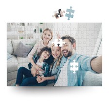 Puzzle in cartone con foto