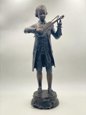 BRONZO SCULTURA MOZART OPERA