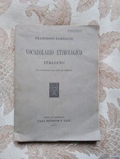 Francesco Zambaldi Vocabolario