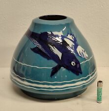 ANTICO VASO CERAMICA SMALTATA