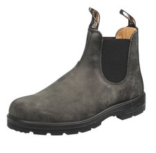 Blundstone Classic Nabuk - Chelsea Boots Nero - Uomo Scarpe Stivaletti Chelsea