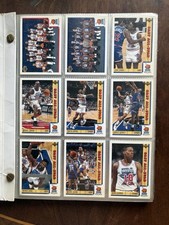 Album  Upper Deck  Basket ball NBA 1992  Vedi descrizione