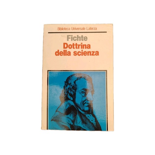 Fichte dottrina della scienza - dottrina,