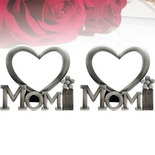 2 pezzi cornice portafoto a