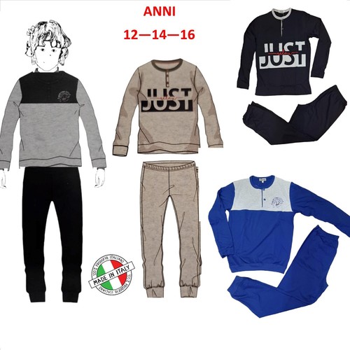 Pigiama ragazzo bambino cotone
