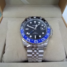 Orologio 40mm Parnis Zaffiro