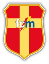 Adesivo decalcomania paraurti auto calcio Messina FC Italia 4" x 5"