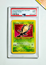 Pokemon PSA 9 Shining Celebi #106 Neo Destiny 2002 Italiano