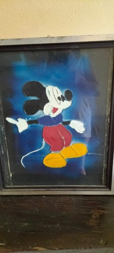 Quadro vintage topolino walt - vintage,