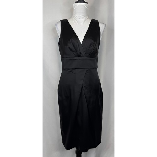 Abito tubino nero calvin klein - abito,