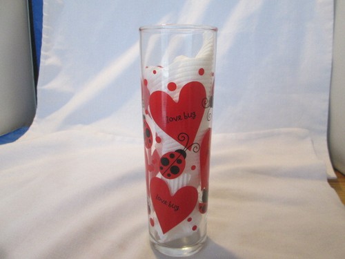 Vaso vintage love bug - vaso, vetro