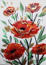 ACEO Dipinto originale a