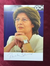 Autografo RENATE ESTATE-Politica CDU-Partito Popolare Europeo/Parlamento UE-Cartolina