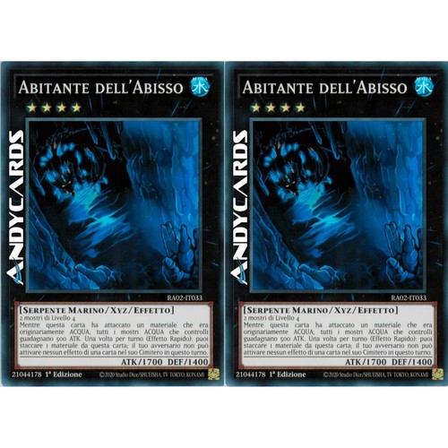 Abitante dell abisso - abitante, •