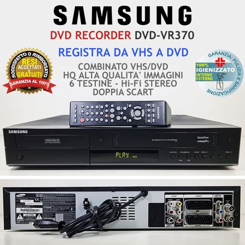 Videoregistratore combinato - videoregistratore,