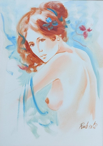 Quadro giuseppe ruberto nudo - giuseppe,