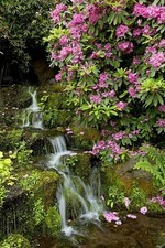 Cascata in molle di cristallo