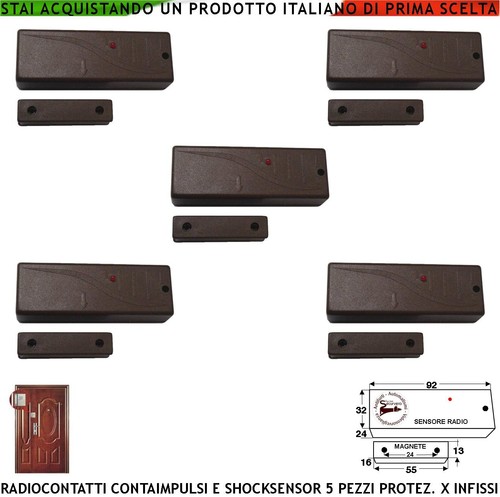 Sensore scasso sismico - scasso, e