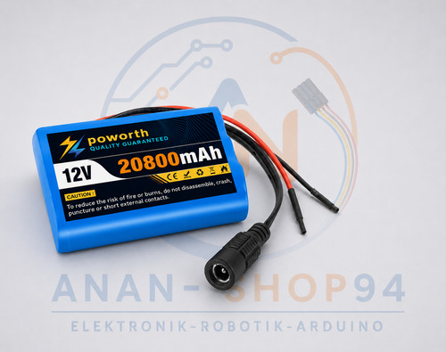 Batteria 12v ah 18650 - 20,8,
