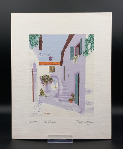 Litografia originale firmata - litografia,