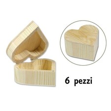 SET 6 SCATOLINE IN LEGNO