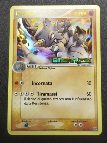 Rhydon holo stamped - holo, 19/106