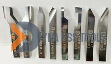 Set di 8 utensili a forma di tornio da terra 5/8" x 4" HSS Unimat Emco Myford...