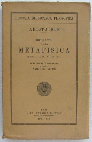 Estratti dalla metafisica