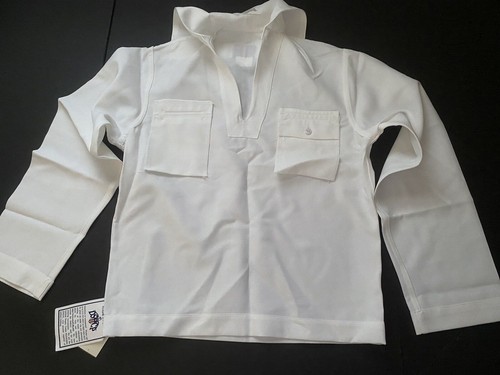 Maglione camicia top bianco