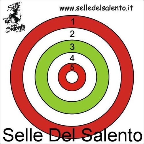 Bersaglio tiro segno - bersaglio, a