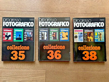 Rivista PROGRESSO FOTOGRAFICO 9 numeri (Collezioni 35 36 38, 1993, 1994).