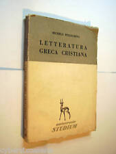 LETTERATURA GRECA CRISTIANA