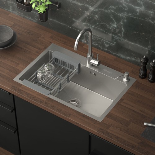 Lavello acciaio inox lavabo - acciaio,