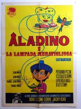 cm.100x140-ALADINO E LA LAMPADA MERAVIGLIOSA-JEAN IMAGE-ANIMAZIONE-N13-12