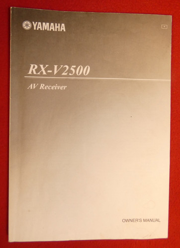 Yamaha v2500 receiver - yamaha,