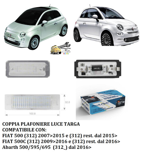 Per fiat 500 2007 2015 - per,