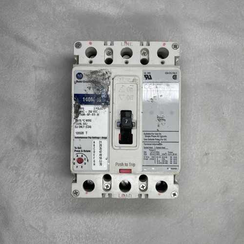 Allen bradley 140m i8p b70 - allen, 140m-i8p-b70