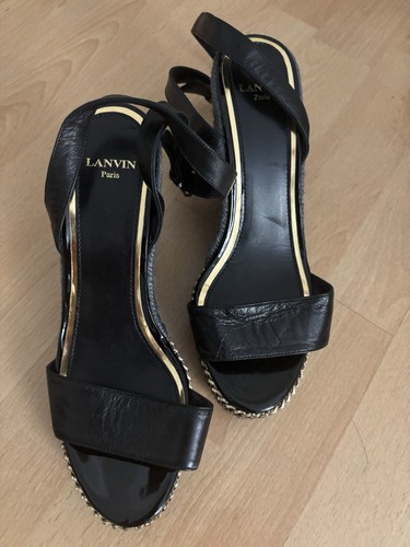 Sandali con zeppa lanvin - sandali,