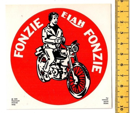 Happy days fonzie in moto - days,