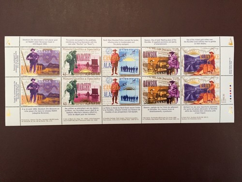 Canada stamp sheet pane 1996 - canada,