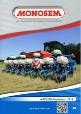 Monosem novità 2018, orig. depliant 2018