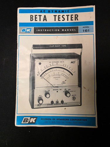 Vintage dynamic beta tester - dynamic,