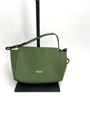Harrods classic green handbag - harrods,