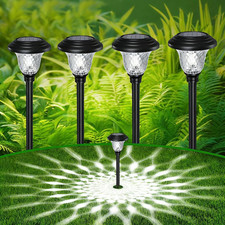8 Pezzi Lampade Solari Da