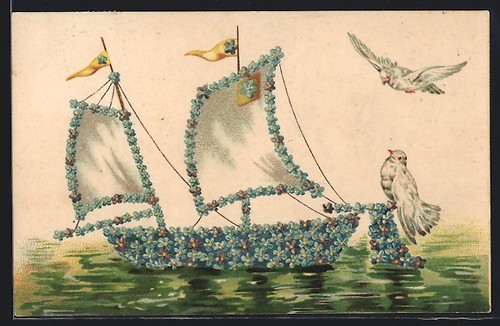 Cartolina immagine floreale